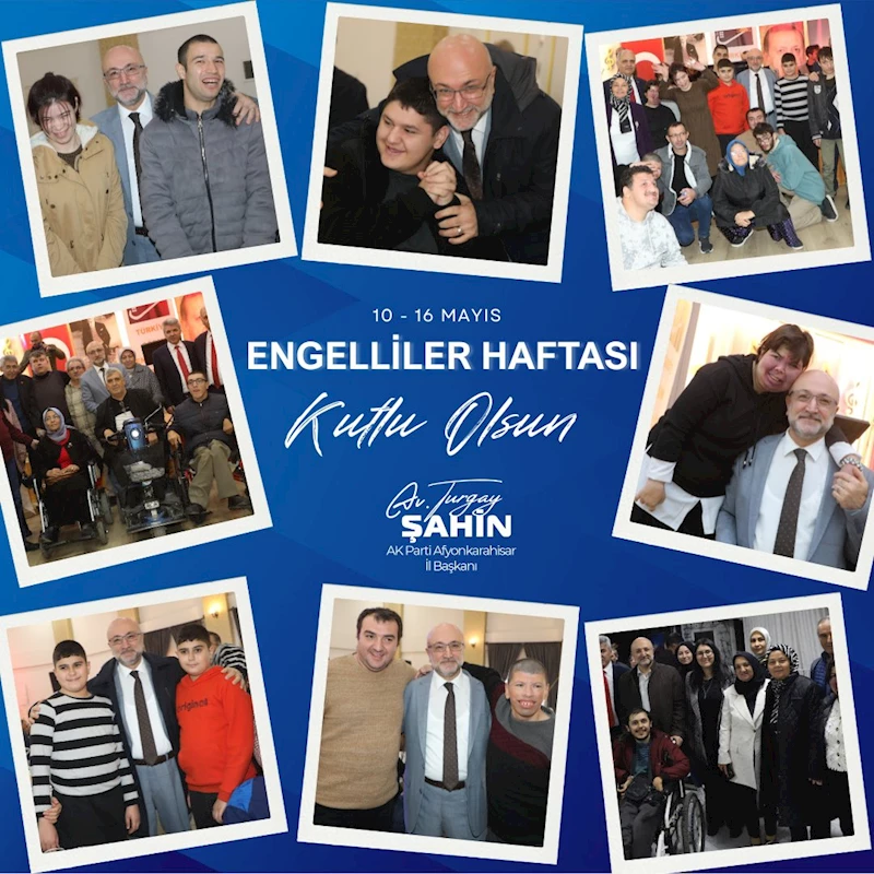 Ak Parti Afyonkarahisar İl Başkanı Şahin