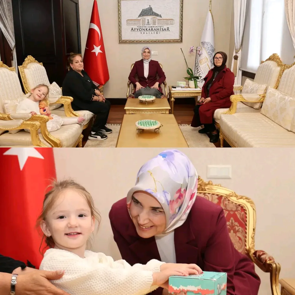 Vali Yiğitbaşı, Şehit Annesini Ağırladı