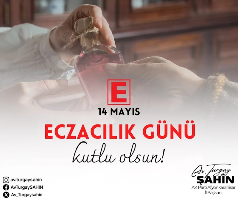 Ak Parti Afyonkarahisar İl Başkanı Şahin
