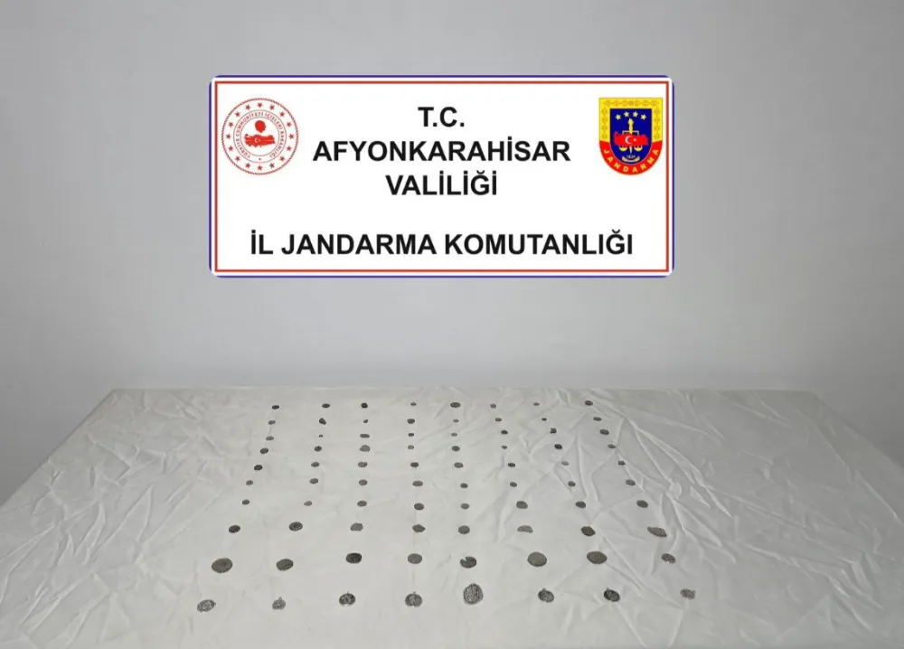 Afyonkarahisar Jandarması Tarihi Eser Kaçakçılığına Geçit Vermedi