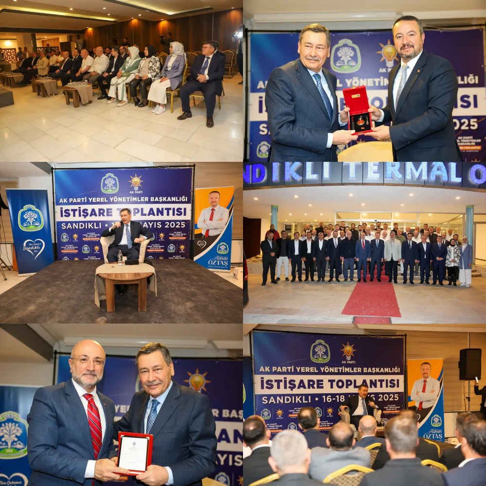 BAŞKAN GÖKÇEK, SANDIKLI’DA AK PARTİ BELEDİYE BAŞKANLARIYLA BULUŞTU