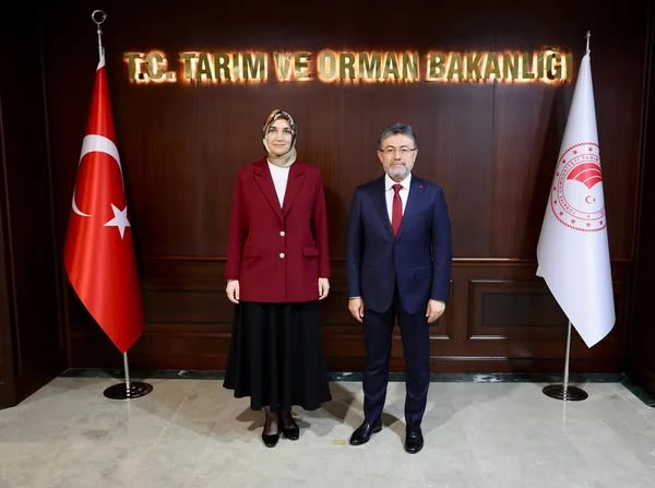 Afyonkarahisar Heyeti Tarım Bakanı Yumaklı