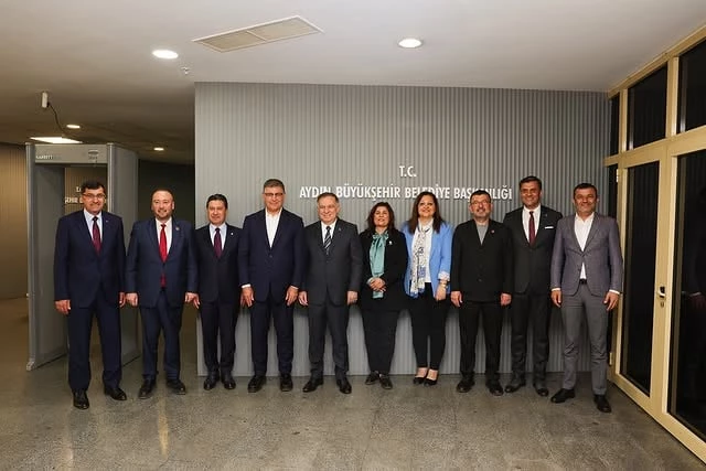 Afyonkarahisar Belediye Başkanı Köksal, Aydın Büyükşehir Belediye Başkanı Çerçioğlu