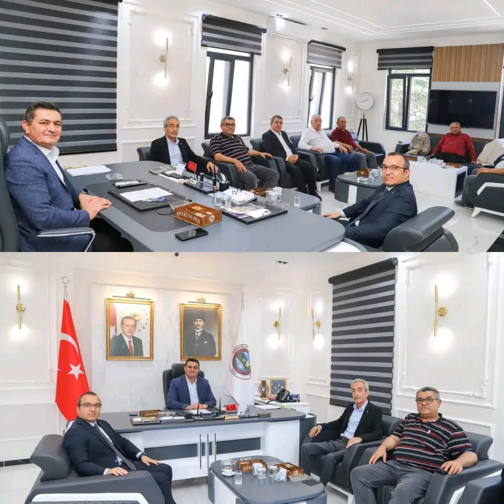 Belediye Başkanı Altuntaş, Önemli İsimleri Ağırladı