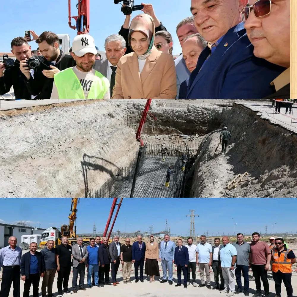 Vali Yiğitbaşı, Temel Atma Törenine Katıldı 