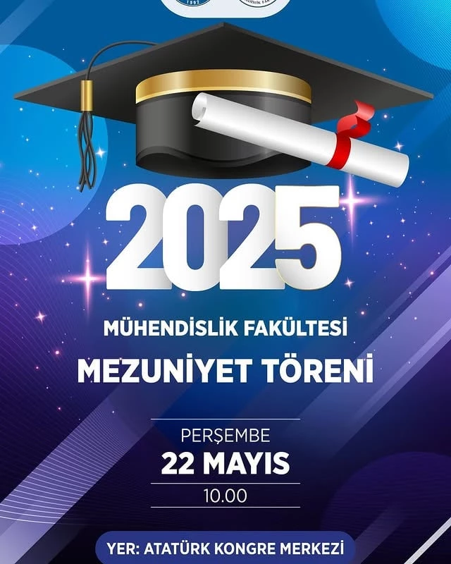 Afyon Kocatepe Üniversitesi Mühendislik Fakültesi Mezuniyet Töreni Düzenlendi