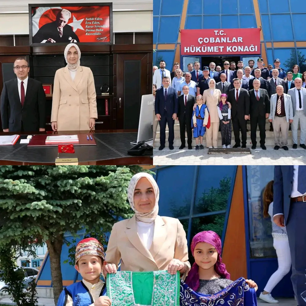 Vali Yiğitbaşı, Çobanlar İlçesinde Temaslarda Bulundu