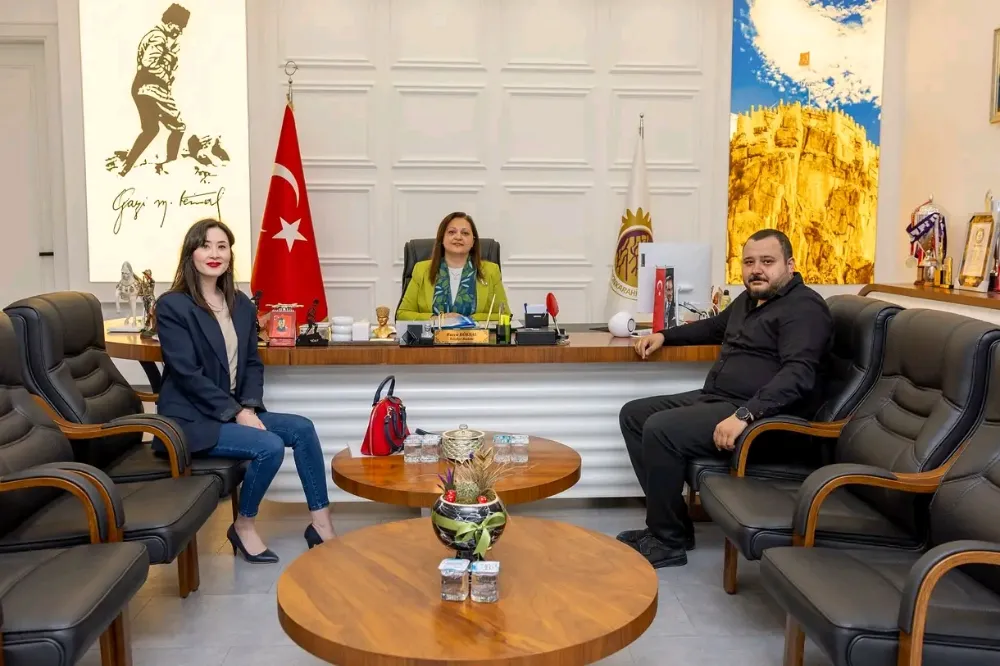 Başkan Köksal, Misafirlerini Ağırladı