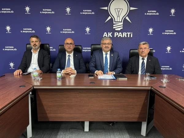 AK Parti Afyonkarahisar Milletvekili Yurdunuseven Kayseri Teşkilatlarıyla Bir Araya Geldi