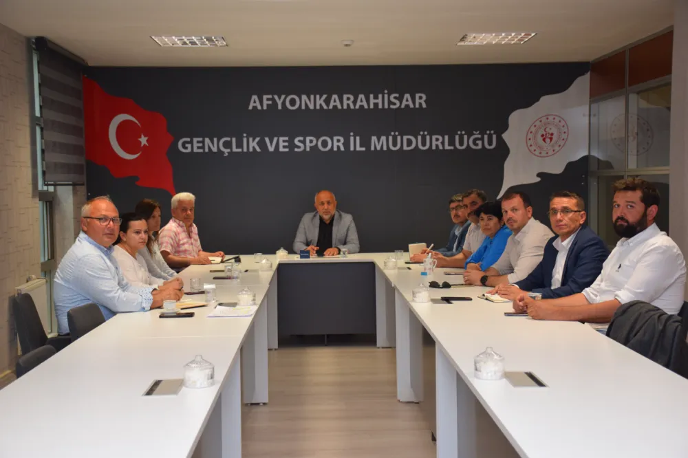 İl Müdürü Kasapoğlu Başkanlığında Yaz Dönemi Toplantısı Gerçekleştirildi 