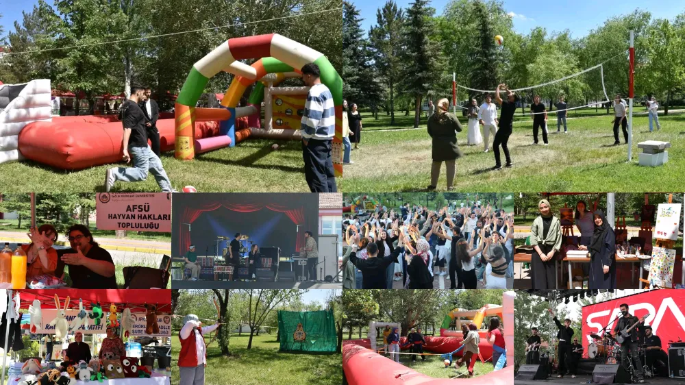 AFSÜ GençFest 2025’in İkinci Gününde de Tempo Düşmedi
