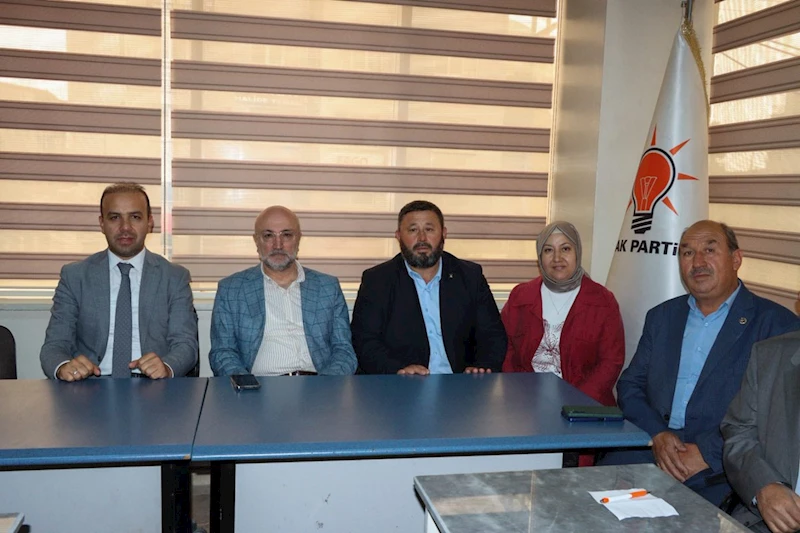 AK Parti Afyonkarahisar İl Başkanı Şahin, İscehisar Teşkilatını Ziyaret Etti