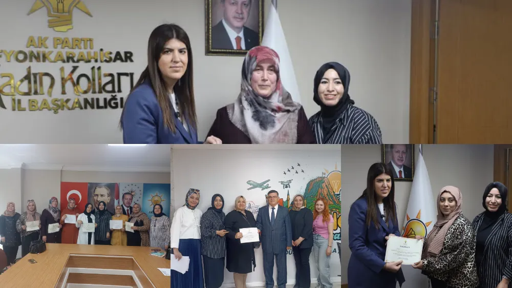 Ak Parti İstanbul Milletvekili Derya Ayaydın Afyonkarahisar
