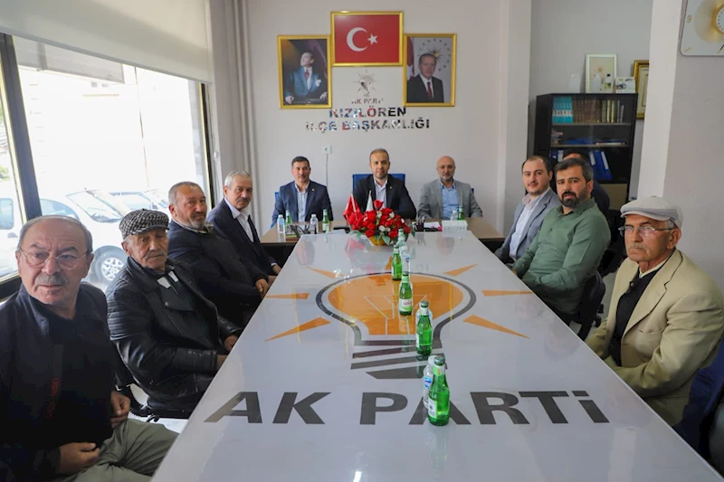 AK Parti Afyonkarahisar İl Başkanı Turgay Şahin Kızılören Teşkilatını Ziyaret Etti