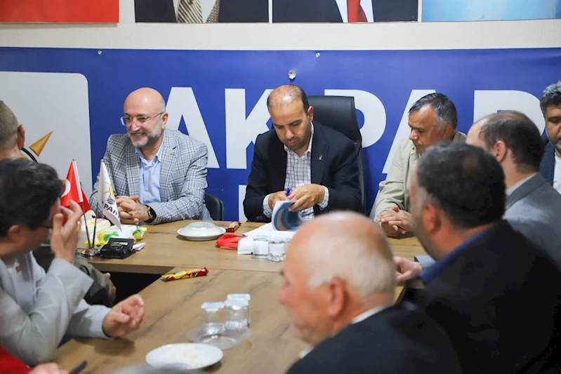 Ak Parti Afyonkarahisar İl Başkanı Turgay Şahin Hocalar İlçe Teşkilatını Ziyaret Etti