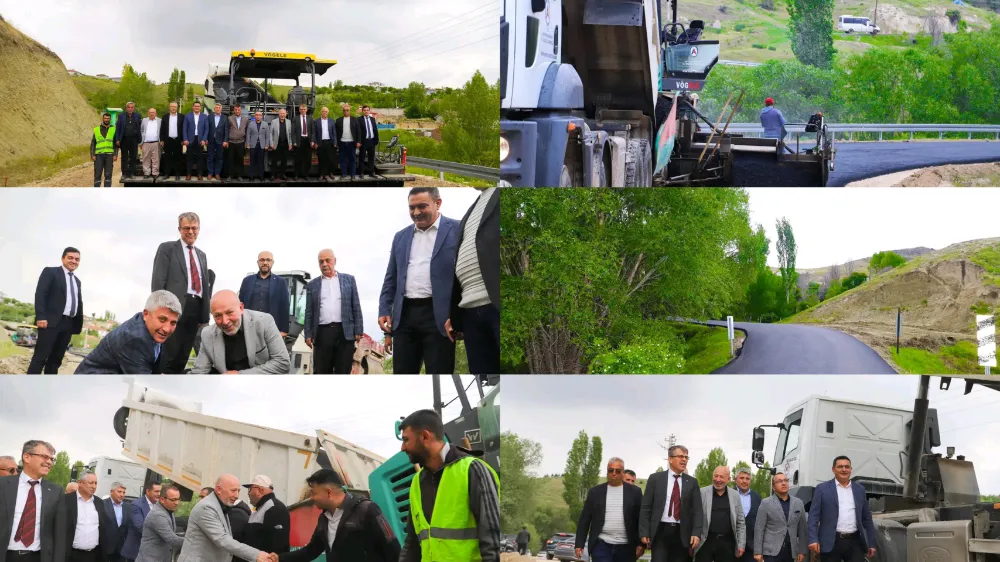 Belediye Başkanı Altuntaş, Asfalt Çalışmalarını Yerinde İnceledi