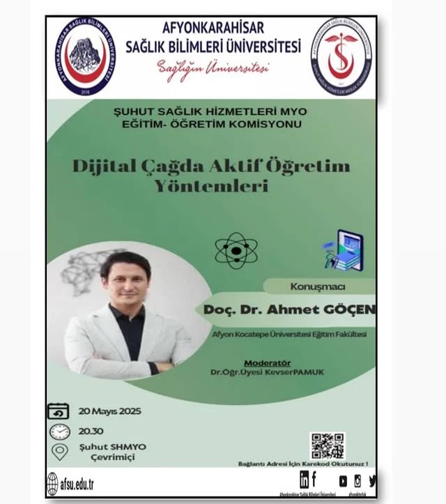 Afyonkarahisar Sağlık Bilimleri Üniversitesi, Dijital Çağda Eğitimde Yenilikçi Yöntemleri Ele Alıyor