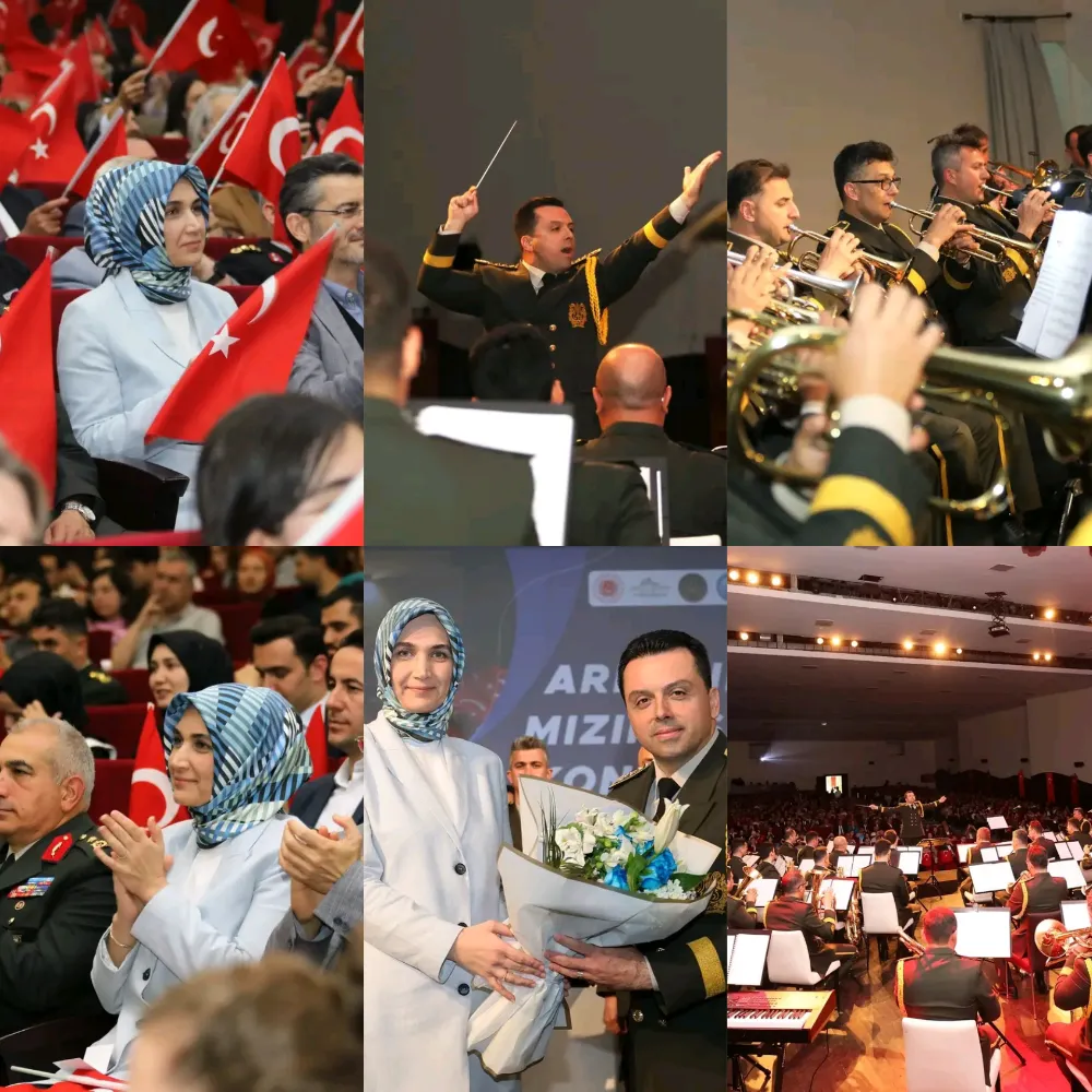 Vali Yiğitbaşı, TSK Armoni Mızıkasının Konserine Katıldı 