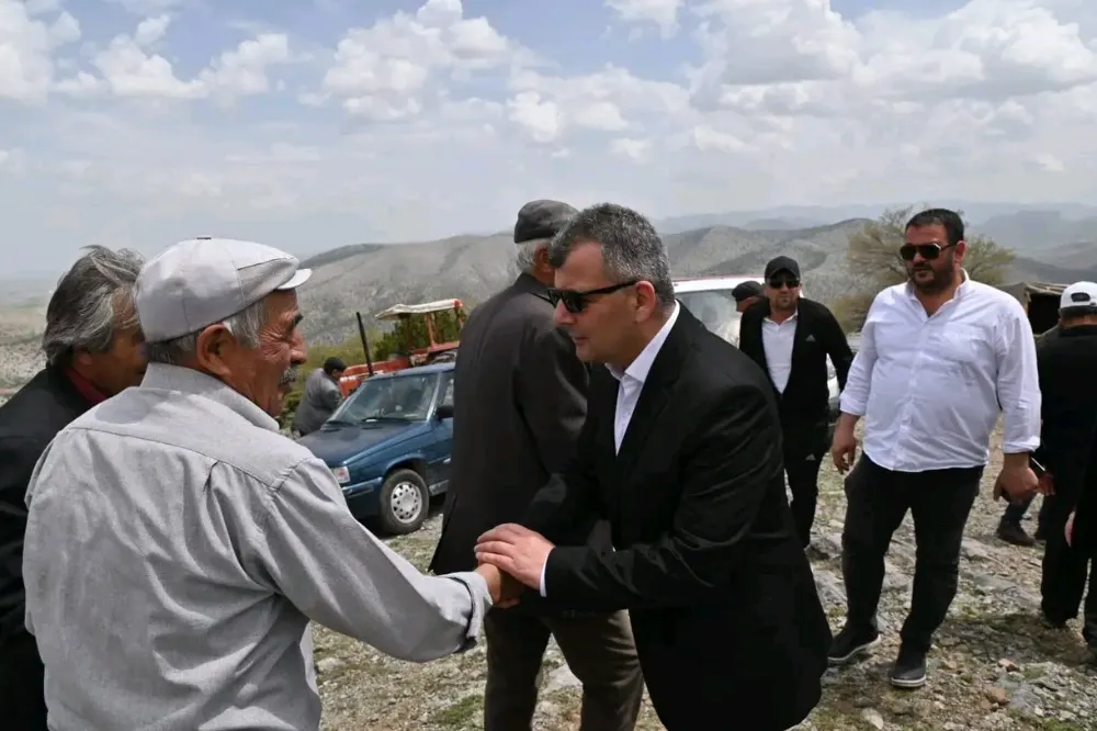 Belediye Başkanı Koyuncu, Güneysaray’da Yağmur Duasına Katıldı