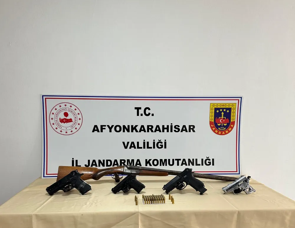 Afyonkarahisar Jandarmasından Silahlı Eğlenceye Geçit Yok