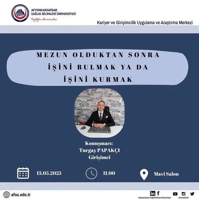 AFSÜ Mezunlarına Kariyer Rehberi: İş Bulma ve Girişimcilik Desteği