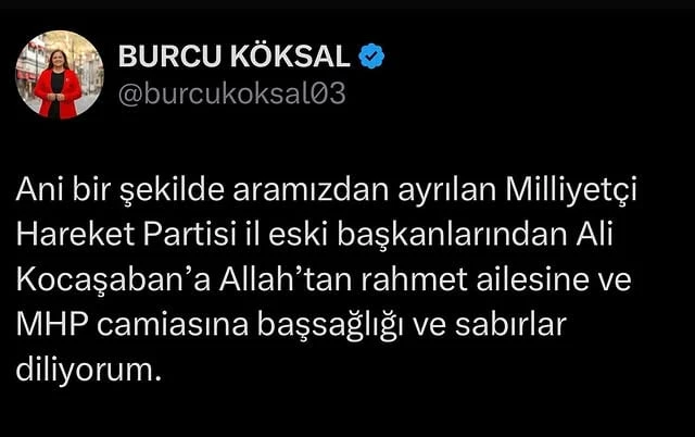 Afyonkarahisar Belediye Başkanı Burcu Köksal