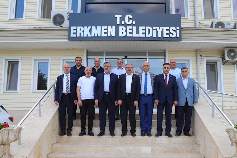 AK Partili Turgay Şahin Erkmen Belediyesi