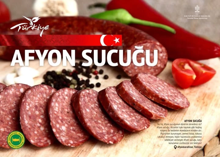 Afyonkarahisar Sucuğu Coğrafi İşaret Tesciliyle Koruma Altına Alındı