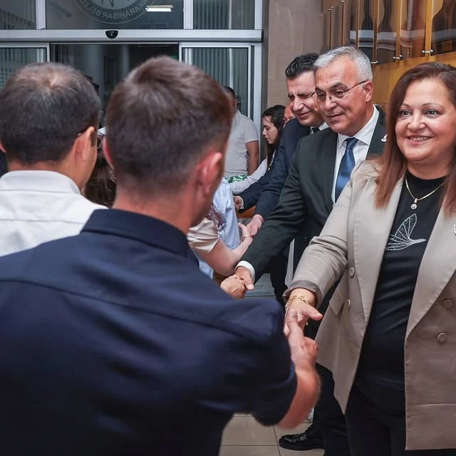 Afyonkarahisar Belediyesi Kurban Bayramı Sonrası Çalışanlarla Bayramlaştı