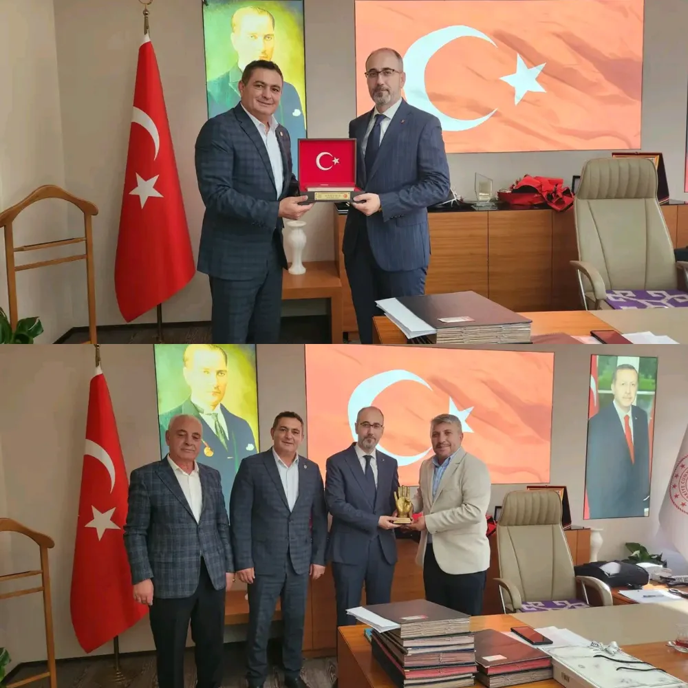 Belediye Başkanı Altuntaş, İl Sağlık Müdürü Öztürk