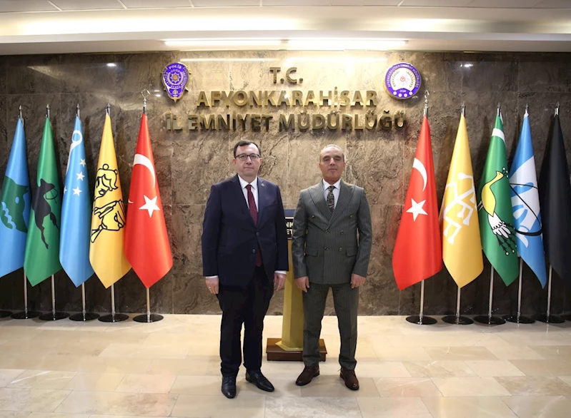 Afyonkarahisar Emniyet Müdürlüğüne TBMM Ziyareti
