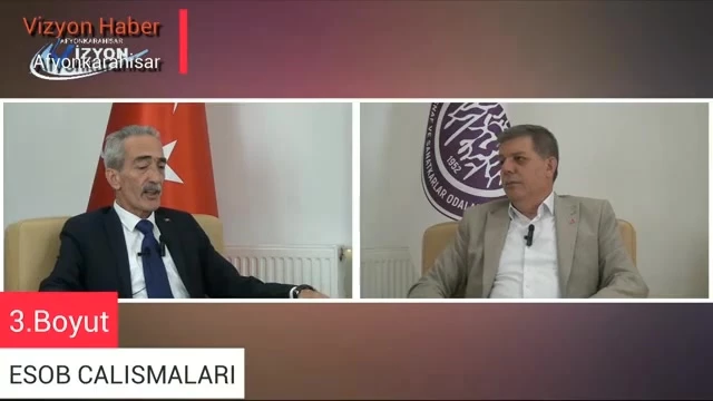 Afyonkarahisar ESOB Başkanı Cengiz Üstün ile İlk Program Gerçekleştirildi