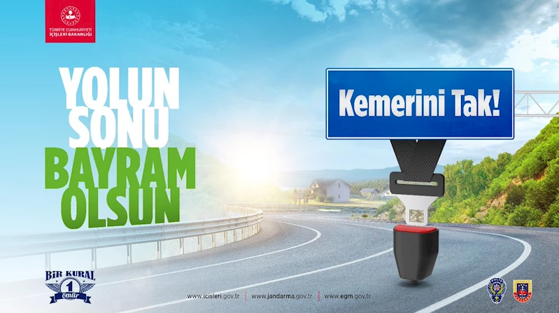 Afyonkarahisar Emniyetinden Bayram Uyarısı: Kemerinizi Takın!