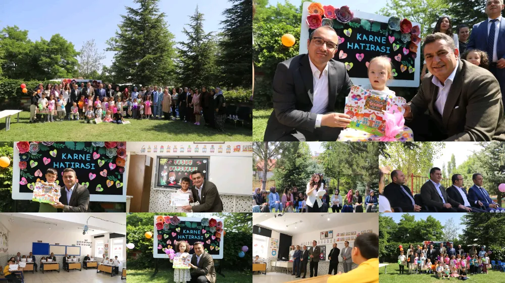 Belediye Başkanı Altuntaş, Öğrencilerin Karne Heyecanına Ortak Oldu