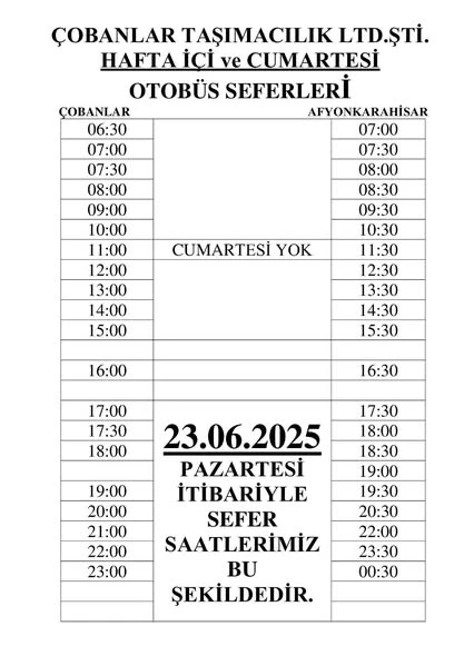 Afyonkarahisar Çobanlar