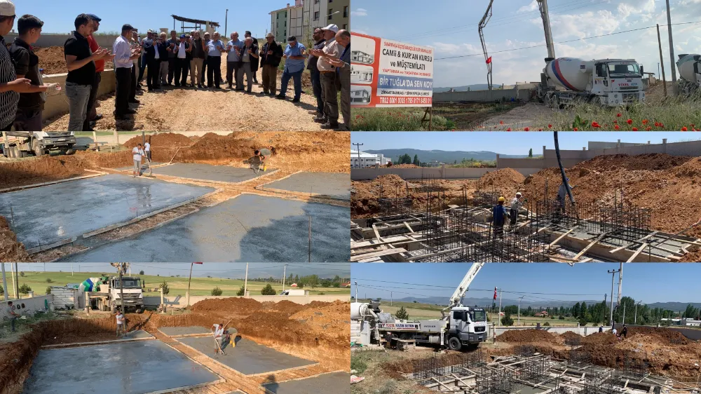 Sinanpaşa İlçesinde, Yeni Cami ve Kur