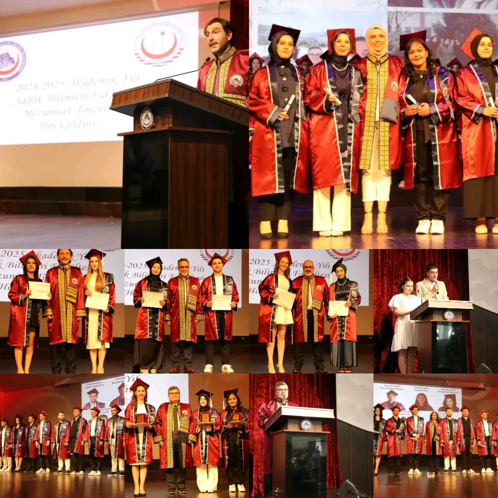 AFSÜ Sağlık Bilimleri Fakültesinin 2025 Mezuniyet Törenleri Yapıldı