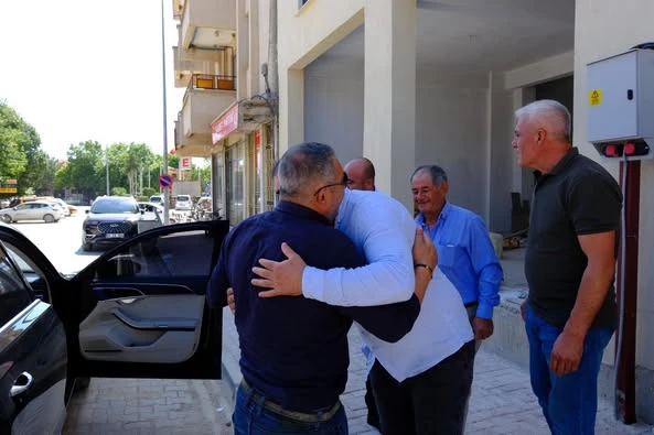 Dinar Belediye Başkanı Topçu, Başmakçı Esnaf Odası’nın Yeni Binasını Ziyaret Etti
