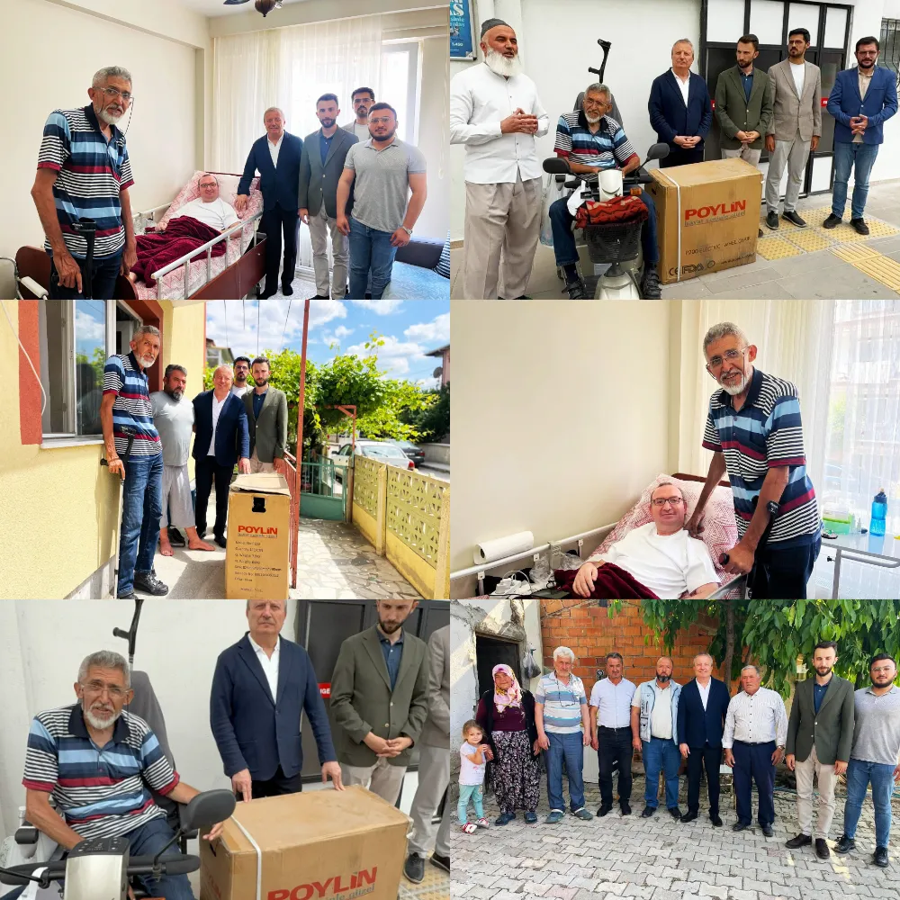 Afyonkarahisar Engelliler Platformundan Dört Engelli Bireye Akülü Araç Desteği