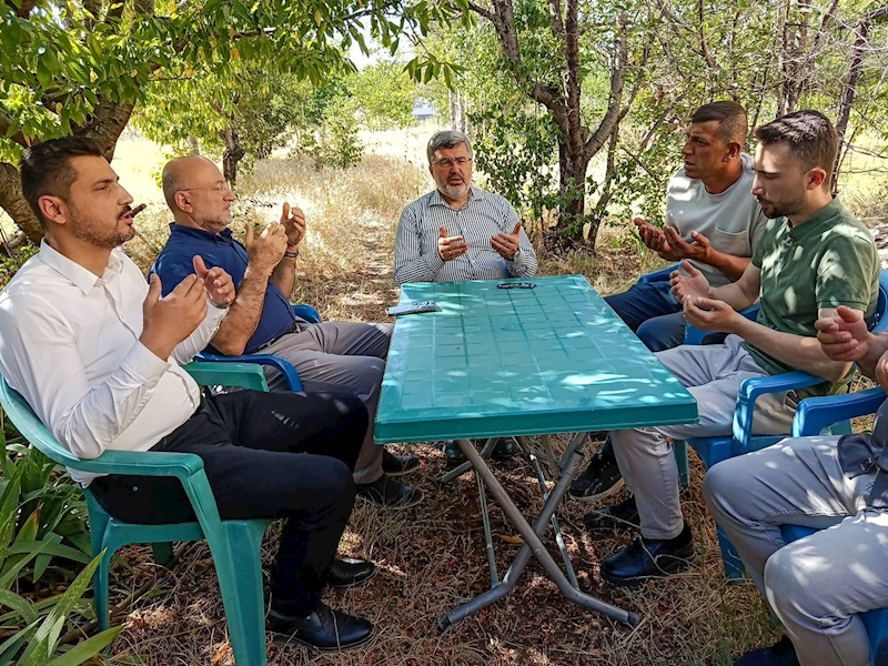 AK Parti Afyonkarahisar İl Başkanı Şahin, Fidan Ailesine Taziye Ziyareti Gerçekleştirdi