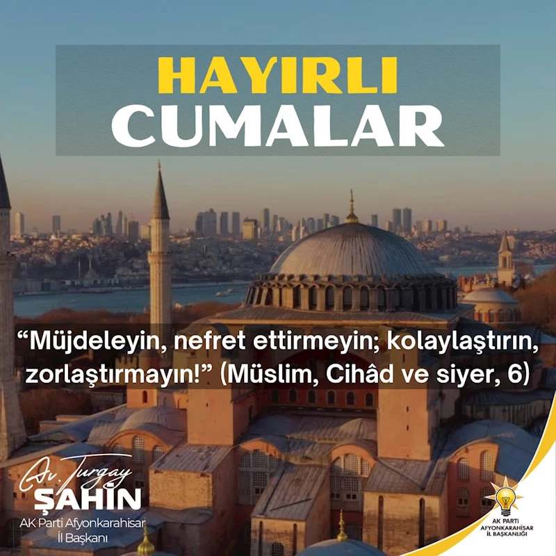 AK Parti Afyonkarahisar İl Başkanı Turgay Şahin