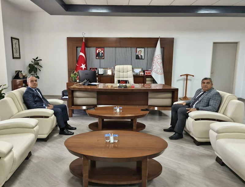 Afyonkarahisar Emniyet Müdüründen Milli Eğitim Müdürüne Ziyaret
