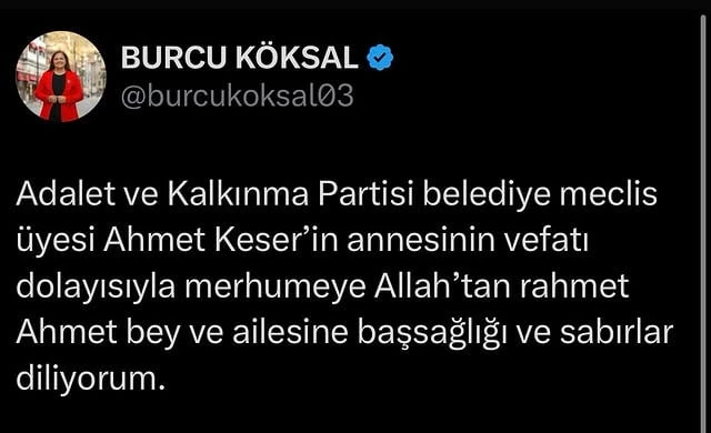 Afyonkarahisar Belediye Başkanı Burcu Köksal