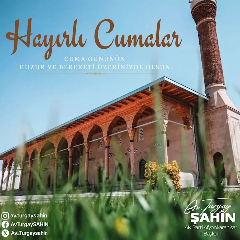 Ak Parti Afyonkarahisar İl Başkanı Turgay Şahin