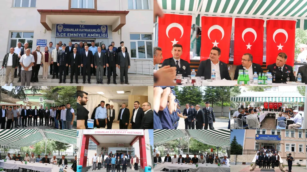 Belediye Başkanı Altuntaş, Toplu Bayram Ziyaretlerinde Bulundu