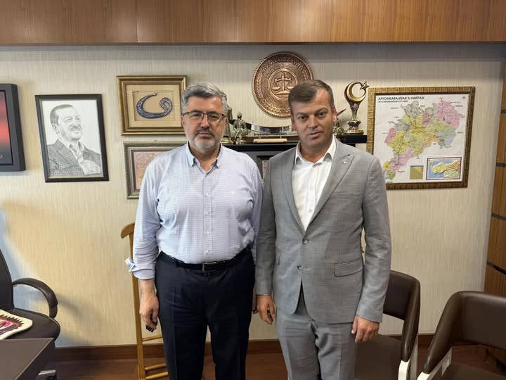 AK Parti Afyonkarahisar Milletvekili Özkaya, Gebeceler Belediye Başkanı Atay
