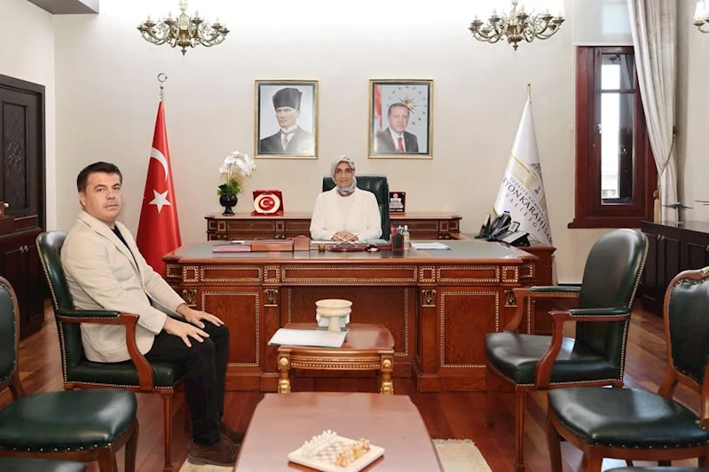 Afyonkarahisar Valisi Yiğitbaşı, BİLSEM Müdürü Gümüş