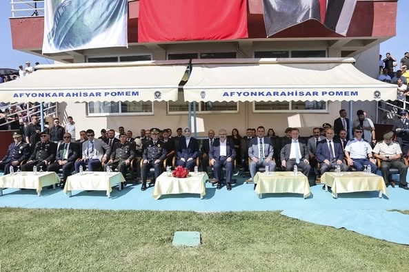 Afyonkarahisar POMEM 31. Dönem Mezuniyet Töreni’ne Belediye Katıldı