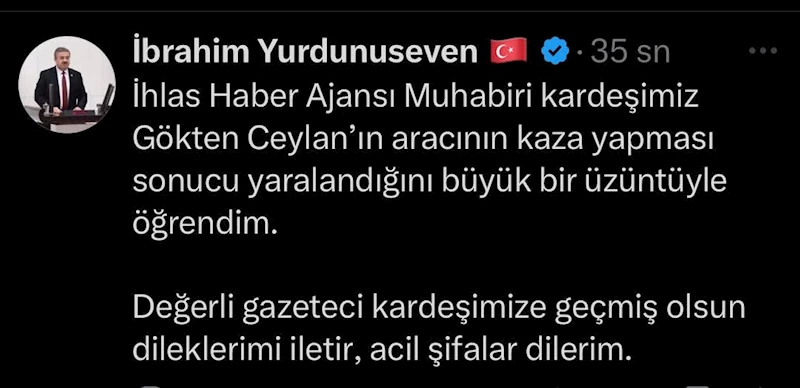 Afyonkarahisar Milletvekili Yurdunuseven