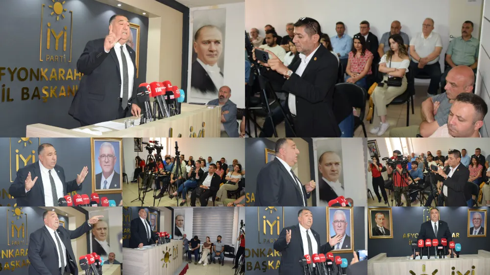 İYİ Parti İl Başkanı Mısırlıoğlu Basın Toplantısında Konuştu: 